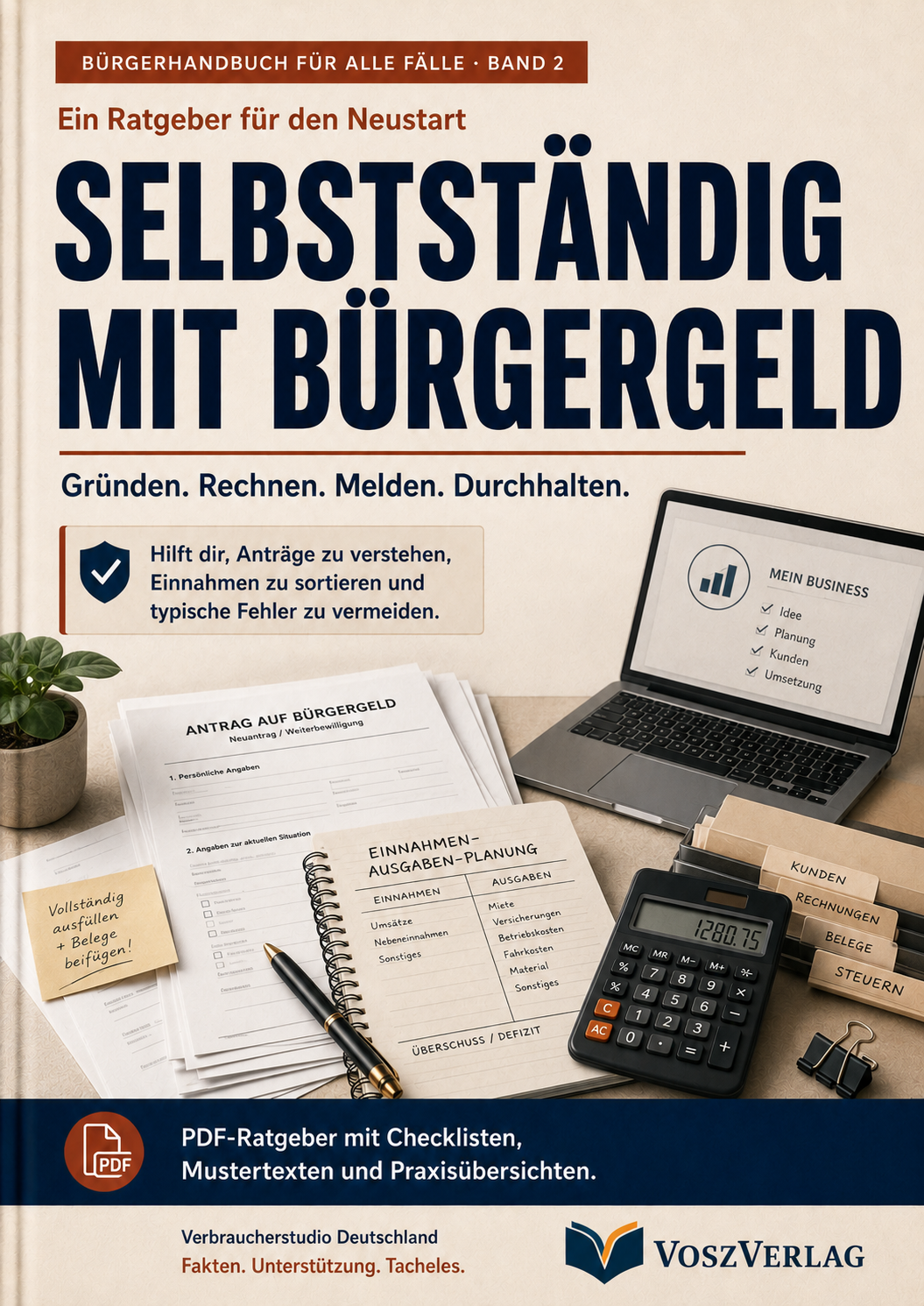 Vorschau Cover: Selbstständig mit Bürgergeld